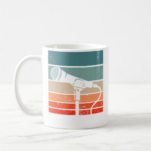 Karaoke-Bar-Mikrofon-Singen-Song-Party-Musik Kaffeetasse