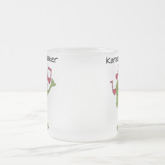 Karaoke Croaker Mattglastasse (Mittel)