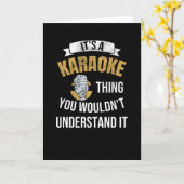 Karaoke Geschenke | Karaoke Lovers Karaoke Karte (Gelbe Blume)