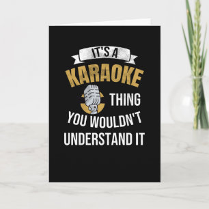 Karaoke Geschenke   Karaoke Lovers Karaoke Karte