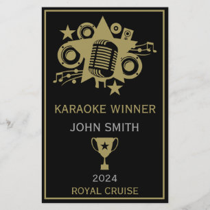 Karaoke-Gewinner