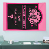 Karaoke-Gewinner Banner (Messe)