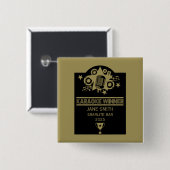 Karaoke-Gewinner Button (Vorne & Hinten)