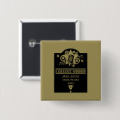 Karaoke-Gewinner Button (Vorne & Hinten)