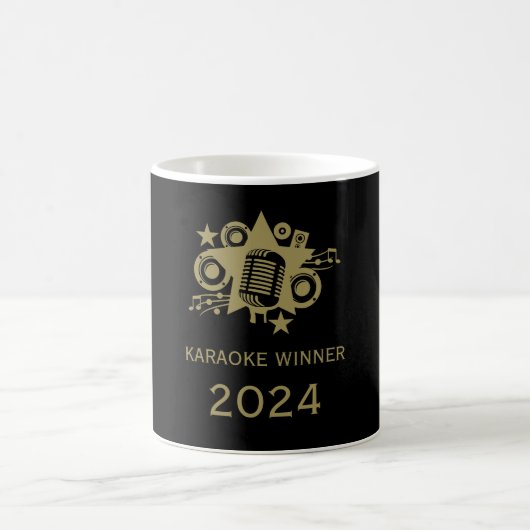 Karaoke-Gewinner Kaffeetasse (Mittel)
