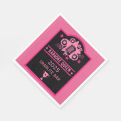 Karaoke-Gewinner Serviette (Ecke)