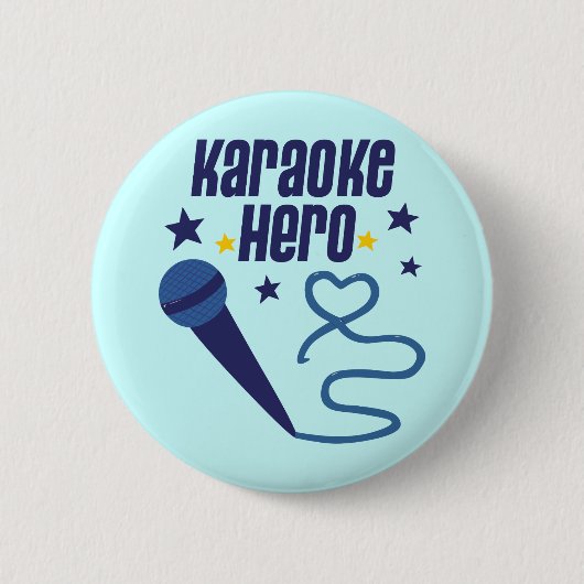 Karaoke-Held Button (Vorderseite)
