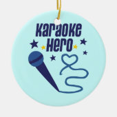 Karaoke Hero Keramikornament (Vorne)