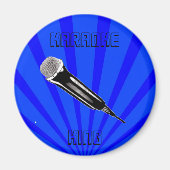 Karaoke King Magnet (Vorne)