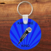 Karaoke King Schlüsselanhänger (Vorderseite)