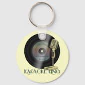 Karaoke King Schlüsselanhänger (Vorderseite)