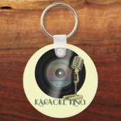 Karaoke King Schlüsselanhänger (Vorderseite)