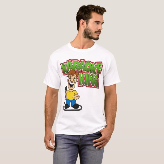 Karaoke King T-Shirt (Vorne ganz)
