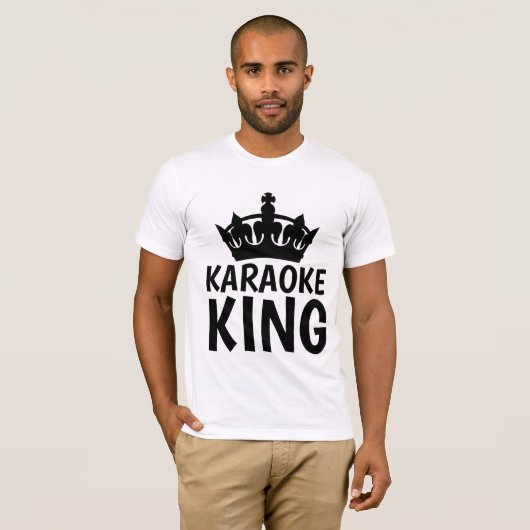 KARAOKE KING T - Shirt & Hodies (Vorne ganz)