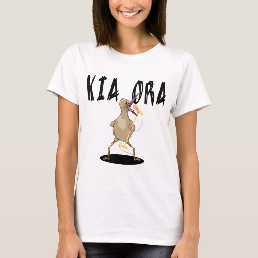 Karaoke Kiwi T-Shirt (Vorderseite)