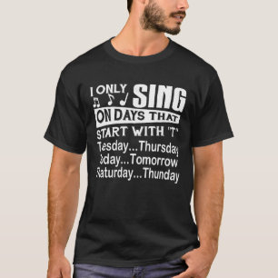 Karaoke kleidet - Sängerkostüme - Sängergeschen T-Shirt