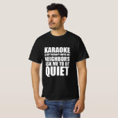 Karaoke-komisches Zitat T-Shirt (Vorne ganz)