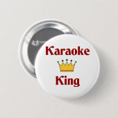 Karaoke-König Button (Vorne & Hinten)