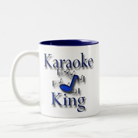Karaoke-König Zweifarbige Tasse (Links)