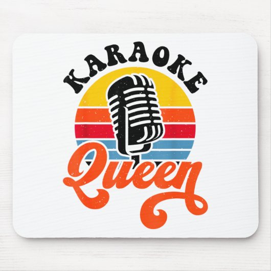 Karaoke-Königin Mousepad (Vorne)