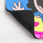 Karaoke-Königin Mousepad (Ecke)