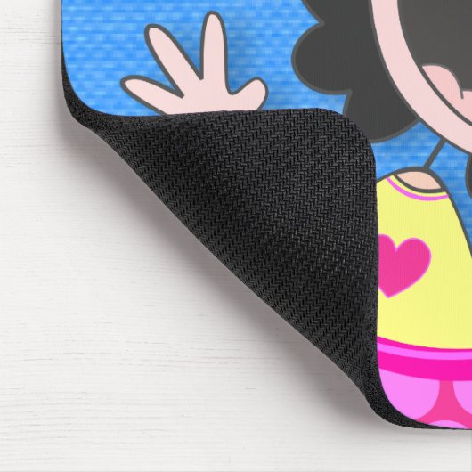 Karaoke-Königin Mousepad (Ecke)