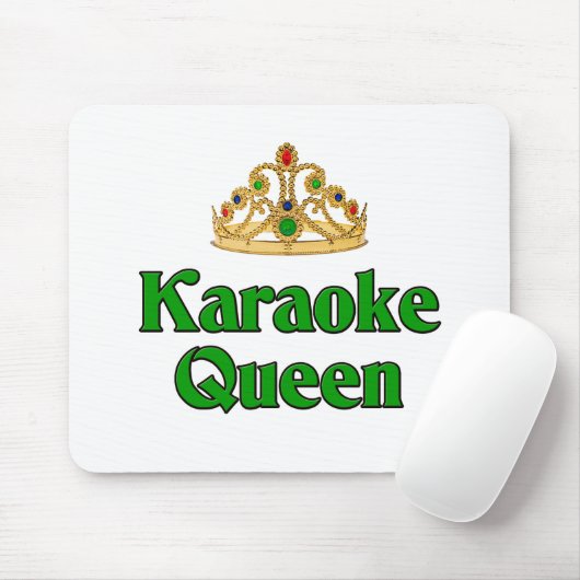 Karaoke-Königin Mousepad (Mit Mouse)