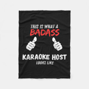 Karaoke Lustig Das Ist Was Ein Schlechter Karaoke- Fleecedecke