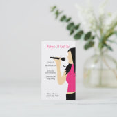 Karaoke-Musik DJ-Dienstleistungsunternehmen-Karte Visitenkarte (Stehend Vorderseite)