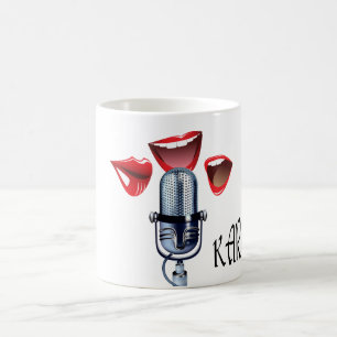 Karaoke-Musik-Tasse Kaffeetasse