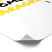 Karaoke-Musikmikrofon Poster (Ecke)