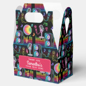 Karaoke Neon Glow Singing Music Party Geschenkschachtel (Geöffnet)