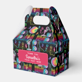 Karaoke Neon Glow Singing Music Party Geschenkschachtel