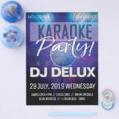Karaoke Party | DJ | Club Flyer (Einzeln)