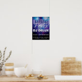 Karaoke Party | DJ | Club Flyer Poster (Küche)