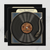 Karaoke-Party Einladungen (Vorne/Hinten)