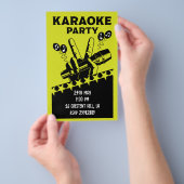 Karaoke Party Invite Flyer (Handgriff)