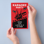 Karaoke Party Invite Flyer (Handgriff)
