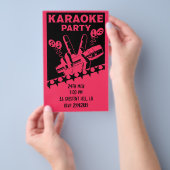 Karaoke Party Invite Flyer (Handgriff)