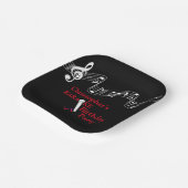 Karaoke Party Musikalisches Schuhmikrofon Rot Pappteller (Gewinkelt)