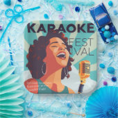 Karaoke-Party Pappteller (Party)