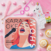 Karaoke-Party Pappteller (Party)