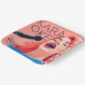 Karaoke-Party Pappteller (Gewinkelt)