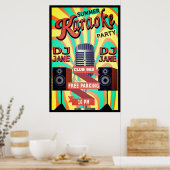 Karaoke Poster (Küche)