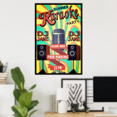 Karaoke Poster (Heimbüro)