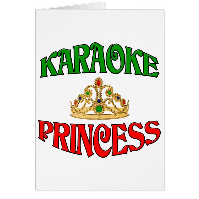 Karaoke-Prinzessin (Vorne)