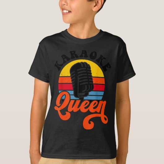 Karaoke Queen T-Shirt (Vorderseite)