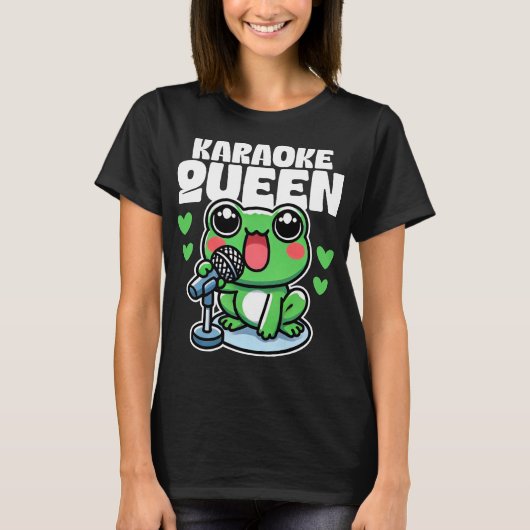 Karaoke Queen T-Shirt (Vorderseite)