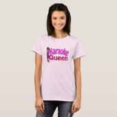 Karaoke Queen T-Shirt (Vorne ganz)