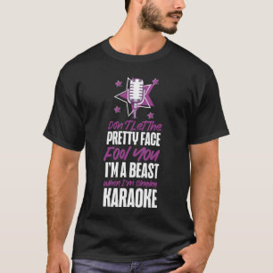 Karaoke Sänger 80er Retro Dont Let boy T-Shirt